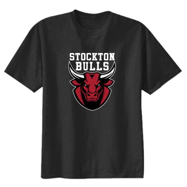 Stockton Bulls Basketball Youth Heavy Cotton 100% Cotton T Shirt Thumbnail